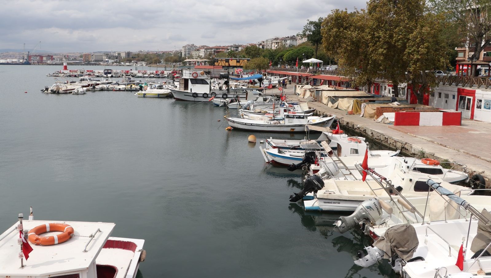 Poyraz sona erdi, deniz ulaşımı normale döndü